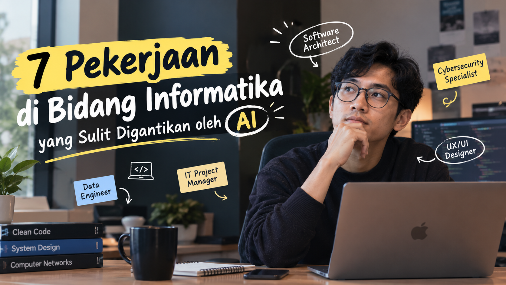 7 Pekerjaan Informatika yang Sulit Digantikan AI