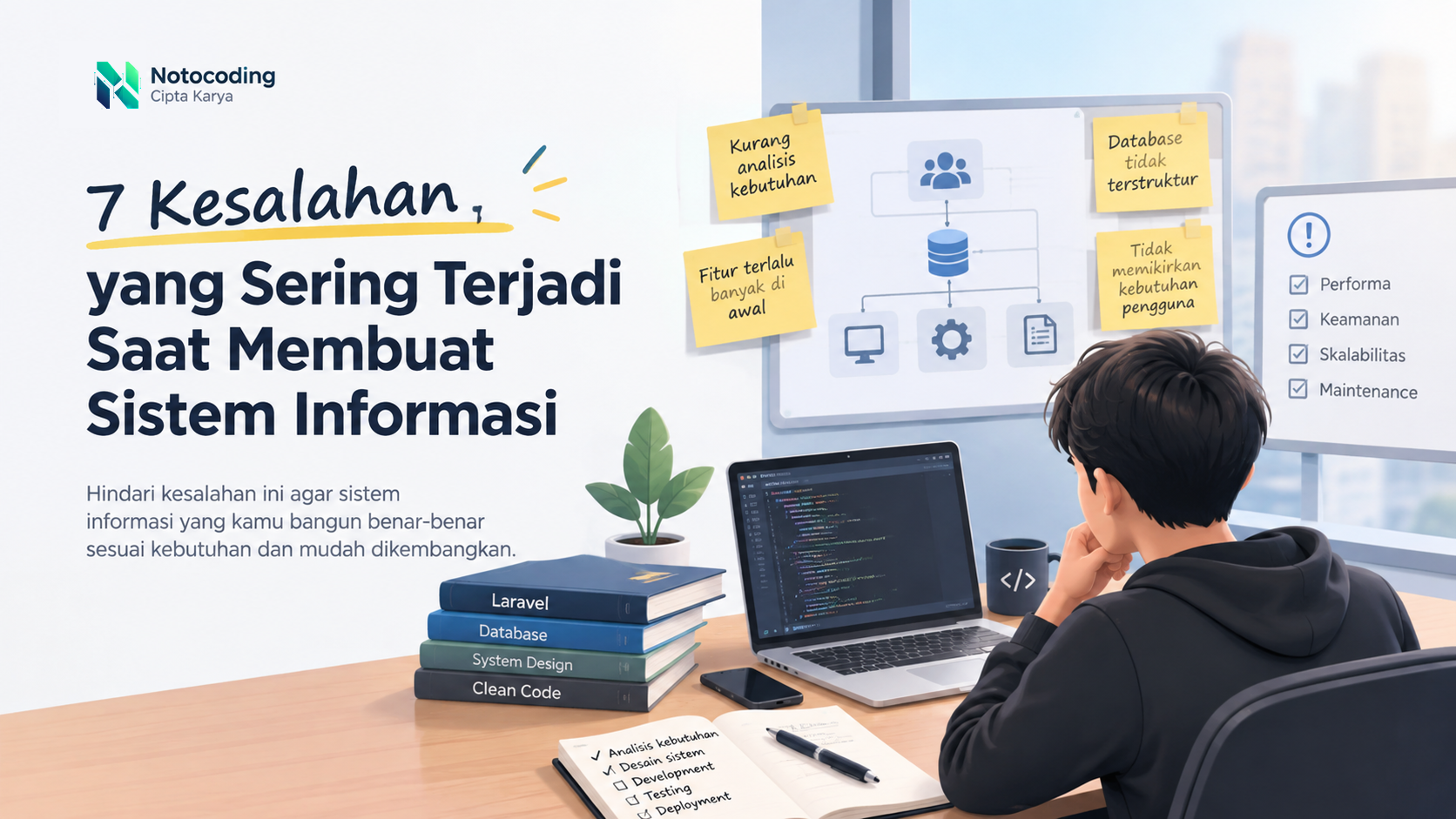 7 Kesalahan yang Sering Terjadi Saat Membuat Sistem Informasi