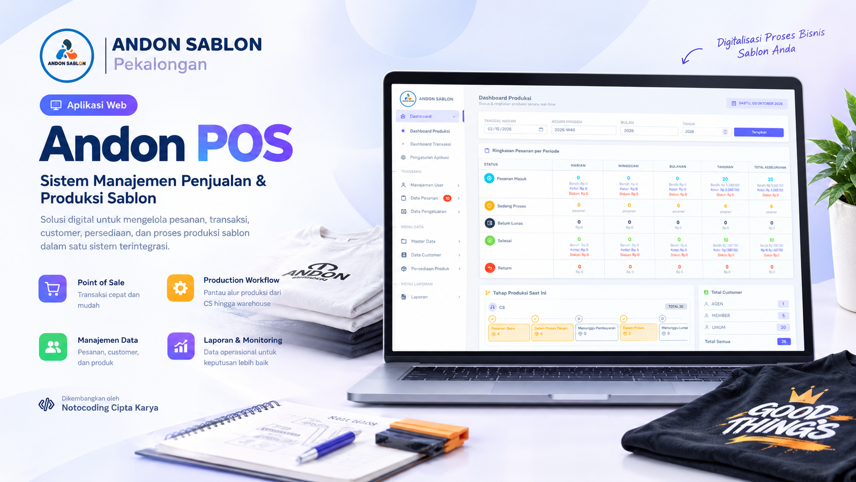 Andon POS – Point of Sale & Management System