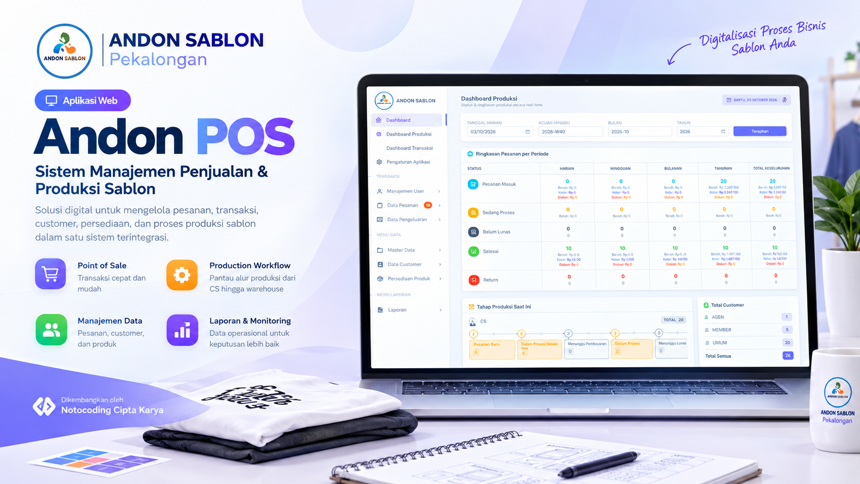 Andon POS – Point of Sale & Management System 2