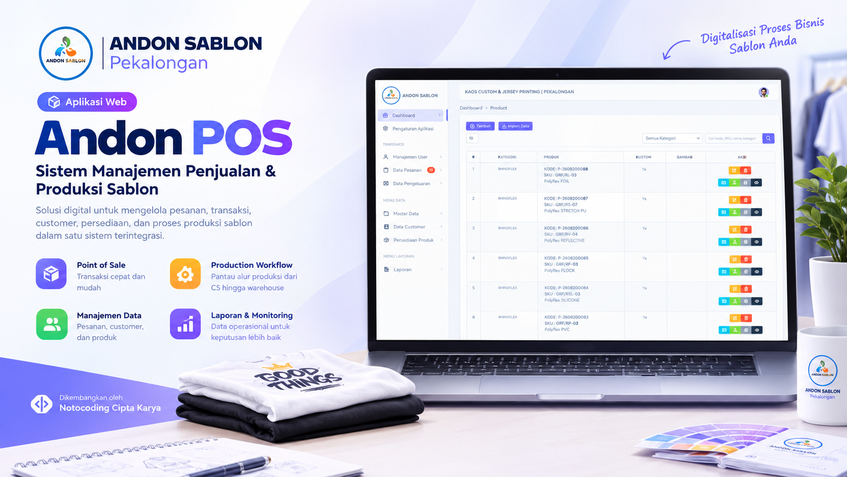 Andon POS – Point of Sale & Management System 3